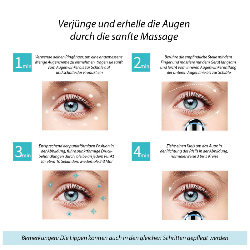 Anti-Ageing Augenmassagegerät | Hautstraffung